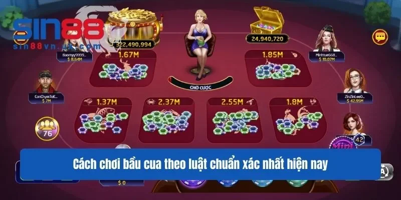 Cách chơi bầu cua theo luật chuẩn xác nhất hiện nay