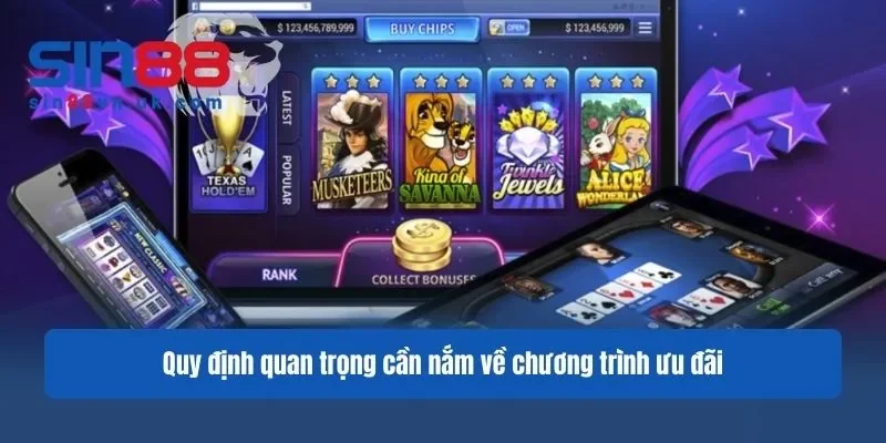Quy định quan trọng cần nắm về chương trình ưu đãi